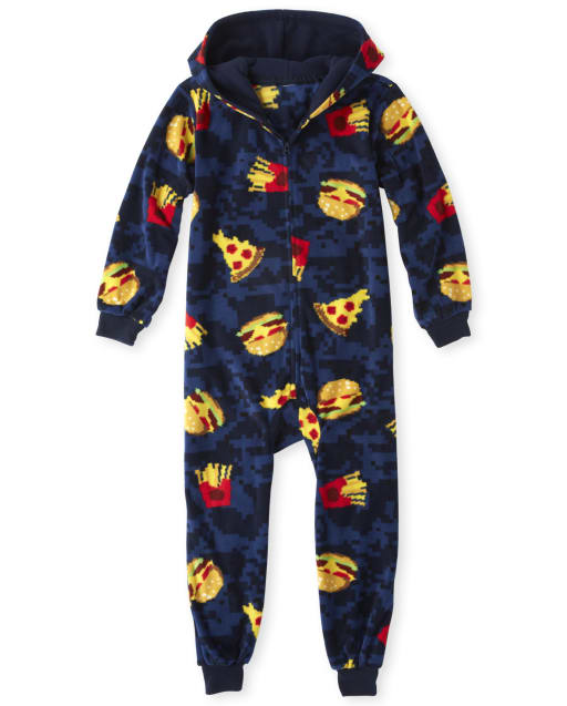 Boy Size 10 Onesie Pyjamas Boys One Piece Pajamas Size 8-10 Kids