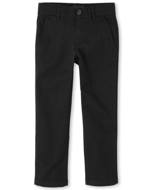 2 Pack Senior Boys' Fit Single Pleat School Trousers Charcoal (7-16+ Years)