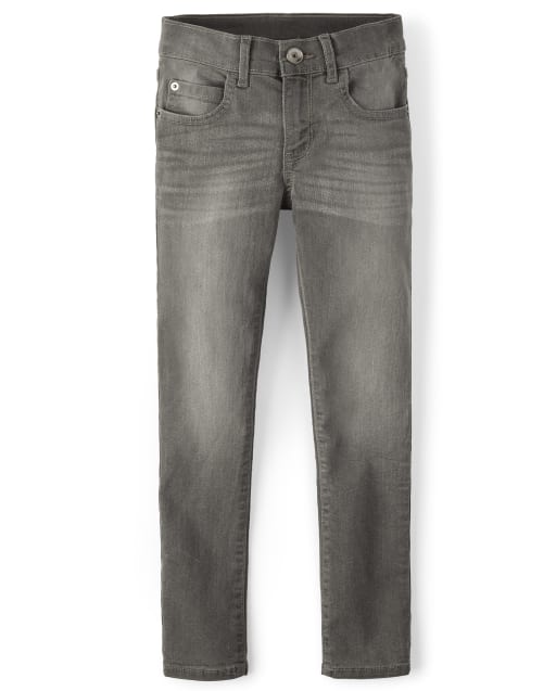 Boys husky skinny jeans hot sale