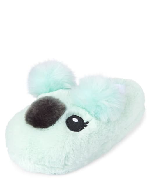 Girls pug slippers online