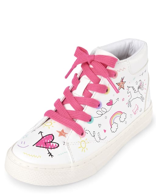 Children's place unicorn shoes sales