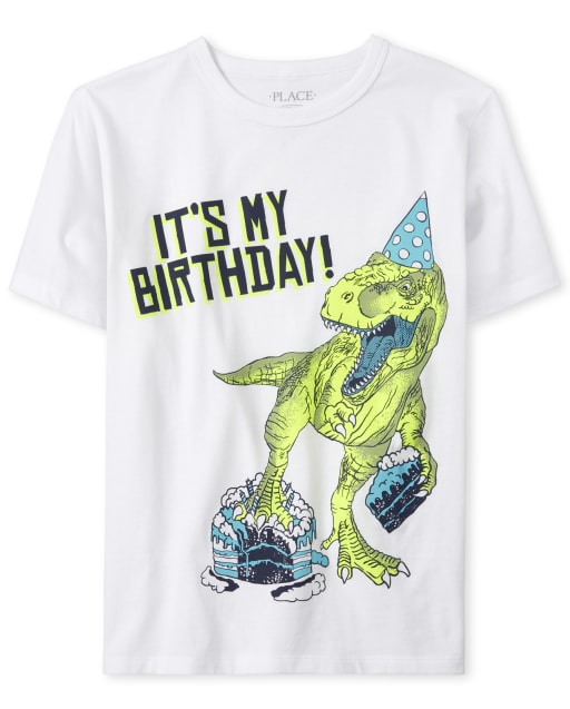 Camisetas dinosaurio 2025 cumpleaños