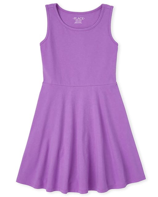 purple tank dress Sierra Merino Wool Tank Dress