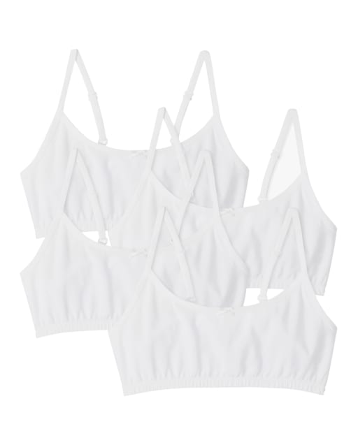The Children's Place Girls Bras, 5-Pack, Sizes 4-16 