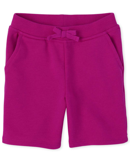 The Children's Place Baby & Toddler Girls French Terry Shorts - Soft Pull-On Play Shorts