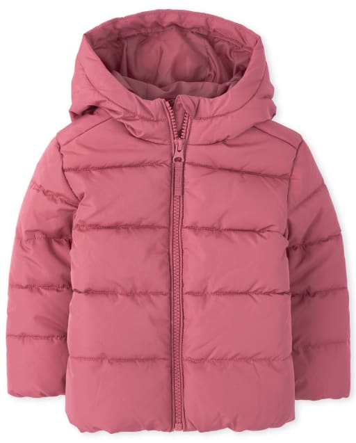 Toddler Girls Long Sleeve Puffer Jacket The Children s Place CA
