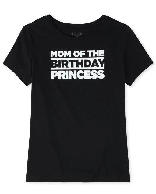 Womens Matching Family Birthday Graphic Tee