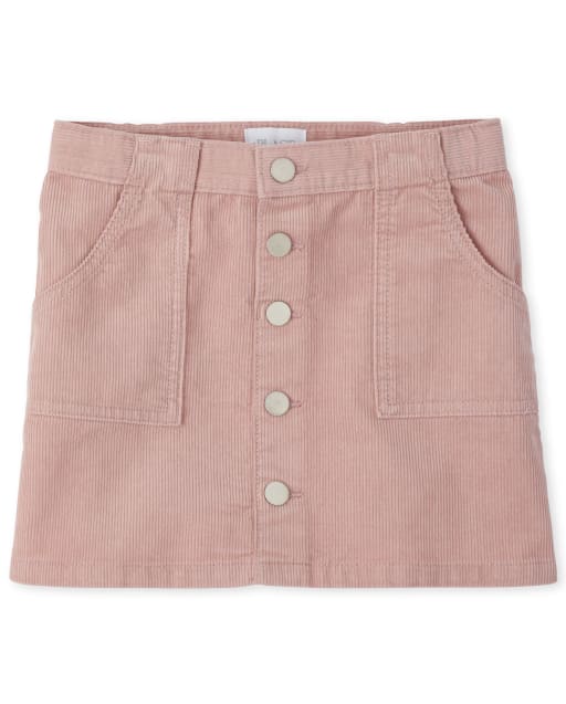 Cord skirt girls top
