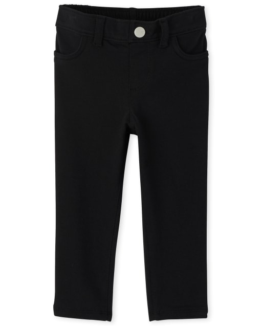 Baby girl black jeggings online
