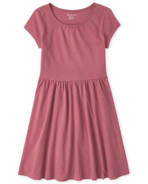 Children's place pink dress clearance