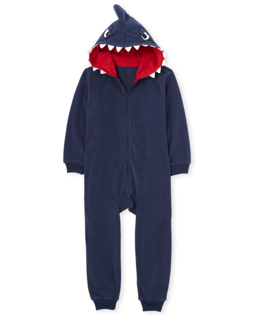 Boys shark 2025 onesie