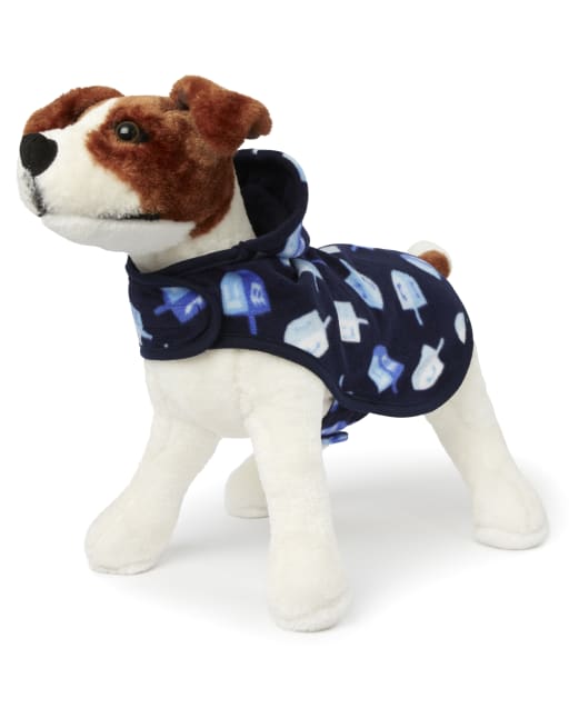 Dog Matching Family Hanukkah Festival Fleece Hooded Pajamas BLUE The Children s Place CA