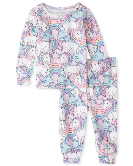Childrens place unicorn pajamas outlet