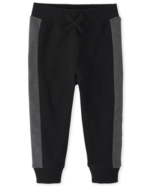 Boys black jogger pants on sale