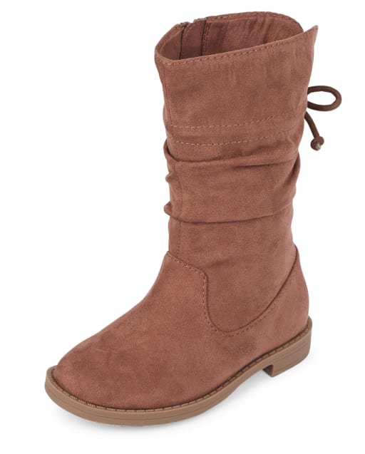 Toddler girl 2025 slouch boots