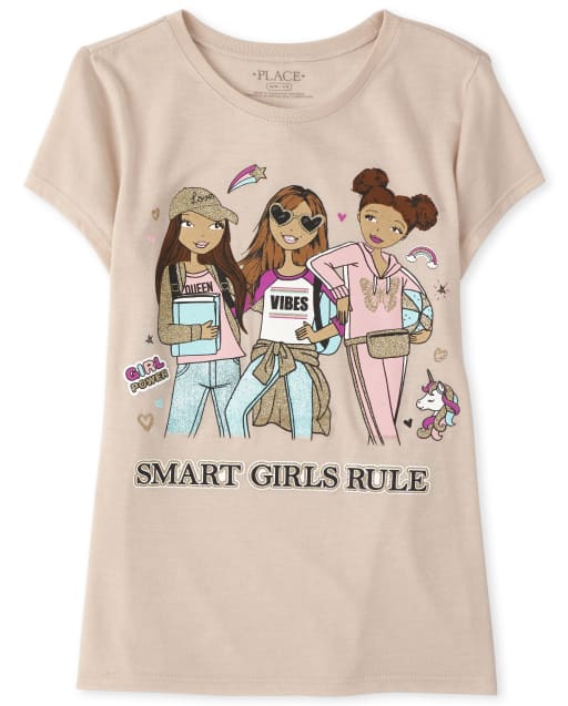 Children's place girl hotsell shirts