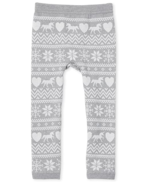 Toddler girl fleece lined leggings cheap