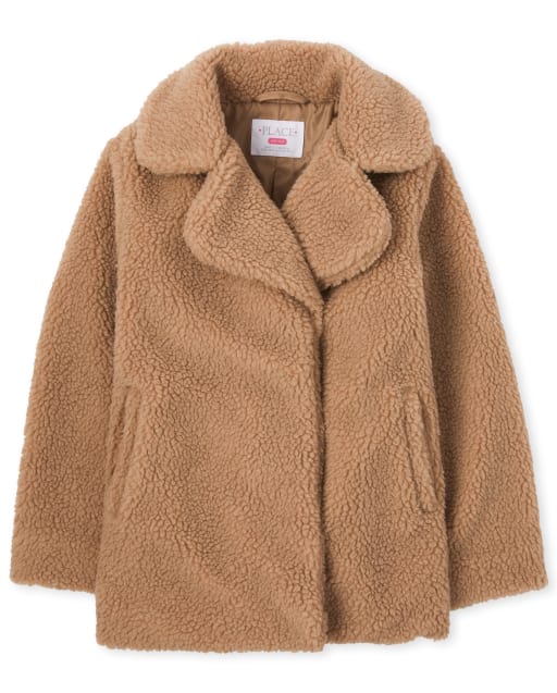 Girls teddy bear coats shop