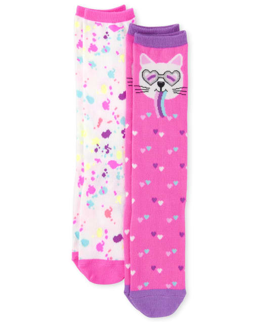 2014 Gymboree Bear Stripe Sock Two-Pack (Boy - Baby/Toddler Sock(s)) - Gymboree