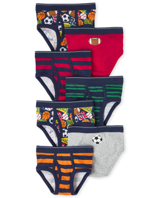 Toddler Boy Sports Briefs 7-Pack | The Children's Place - MULTI CLR