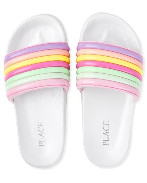 Girls hotsell rainbow slides