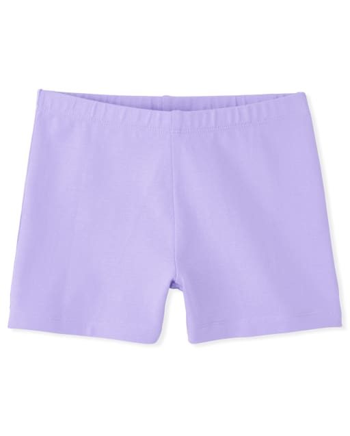 Girls Knit Cartwheel Shorts | The Children's Place - PLELAVENDR