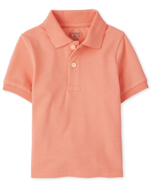 Boys shop coral polo