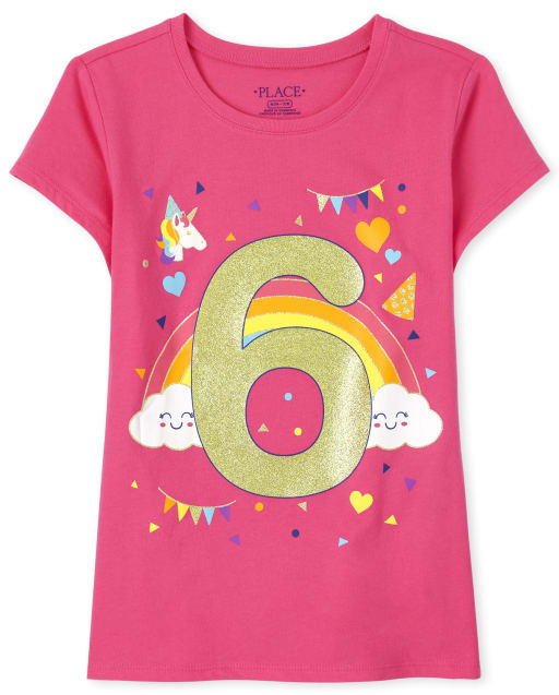 The children's place birthday shirt clearance