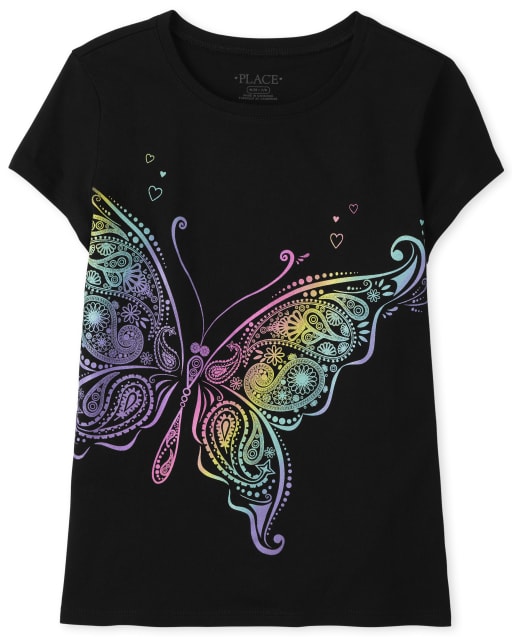 Girls Don't Cry Butterfly Long Sleeve Black 구매하기 - 노블쉽