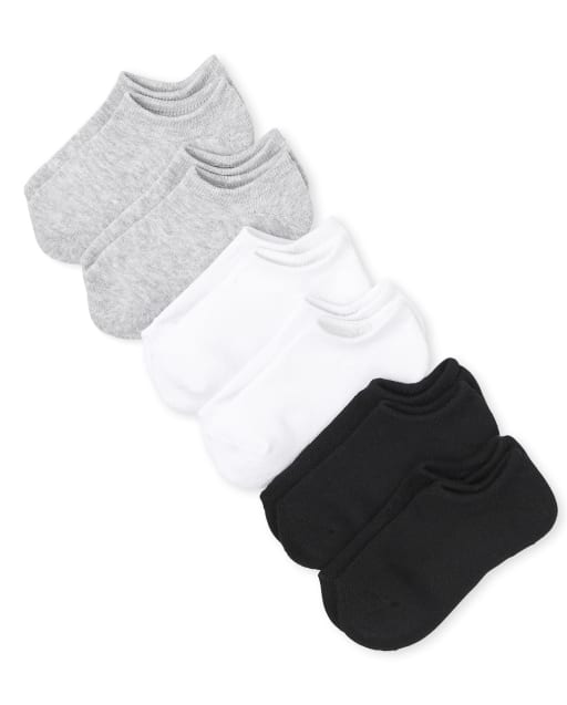 Unisex Kids Low Ankle Socks 6-Pack | The Children's Place - MULTI CLR