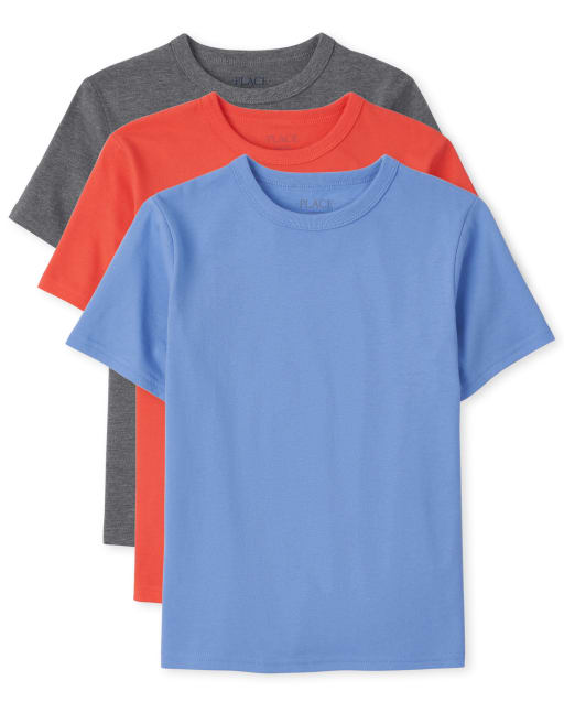 Boys Short Sleeve Top 3-Pack | The Children's Place - MULTI CLR