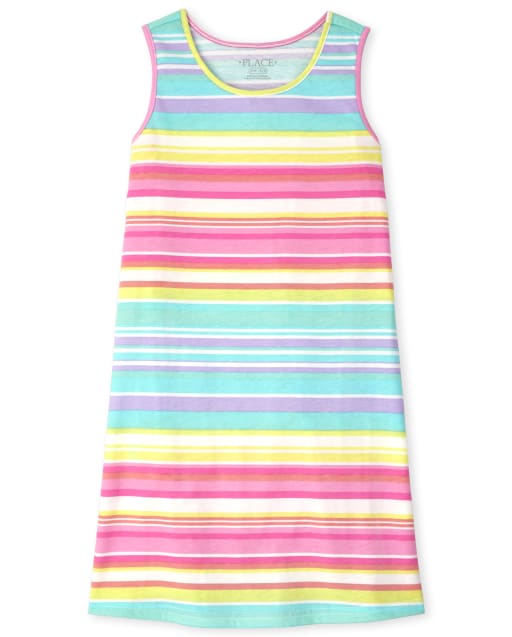Children's place shop rainbow dress