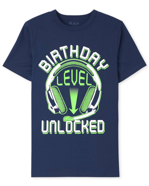 Children's place birthday shirt store