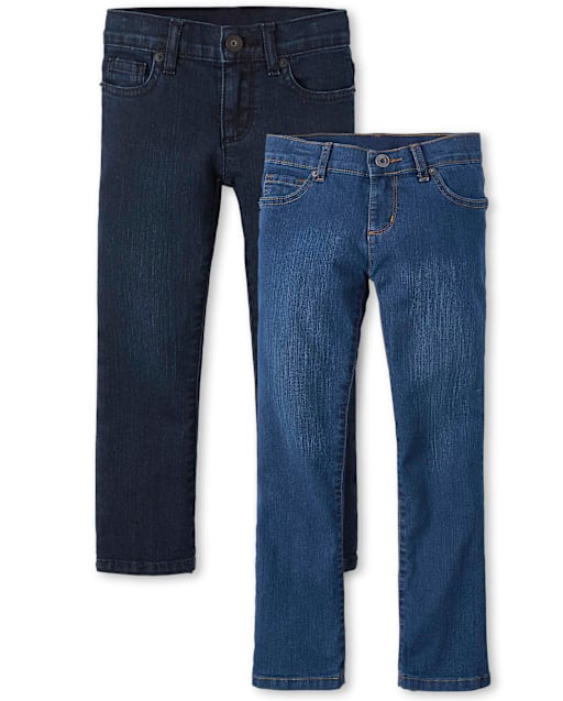 Girls Bootcut Jeans 2 Pack Slim MULTI The Children s Place