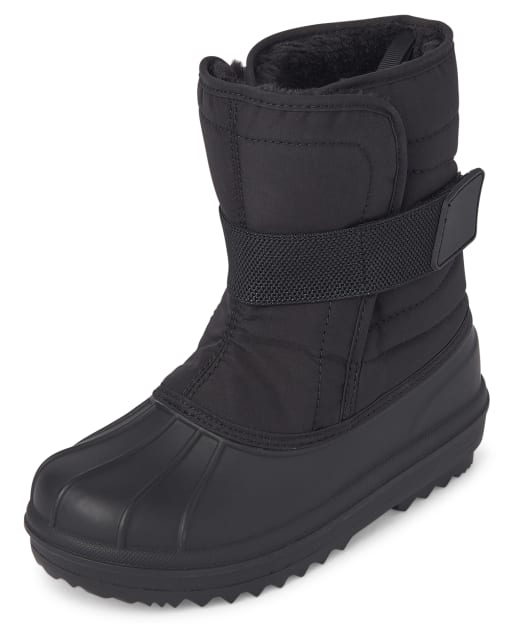 Unisex Kids Snow Boots BLACK The Children s Place CA