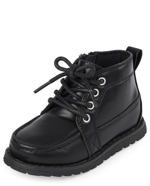 Toddler boy chukka top boots