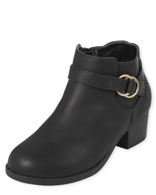 Girls heeled cheap booties