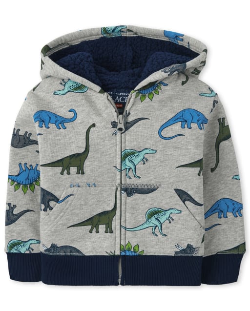 Dinosaur zip hotsell up hoodie