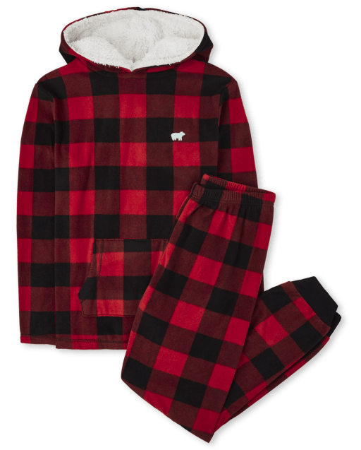 PJS Cotton Buffalo Plaid Bear Cheeks Unisex SALE – The Real Wool Shop