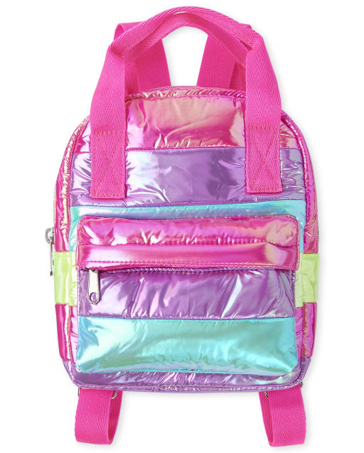 Girls Quilted Backpack  The Children's Place - MULTI CLR
