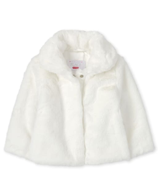 girls faux fur jacket | girls clearance | Abercrombie.com