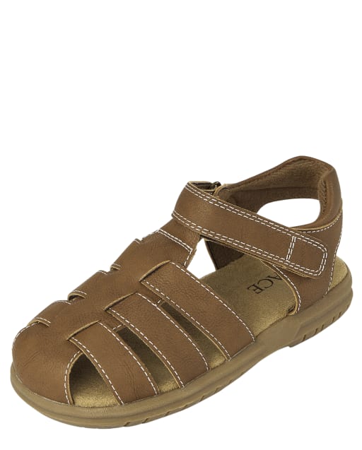 Tan sandals boys on sale