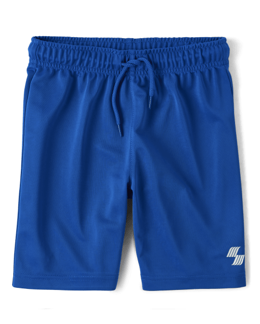 Boys PLACE Sport Knit Basketball Shorts RENEW BLUE The Children s Place