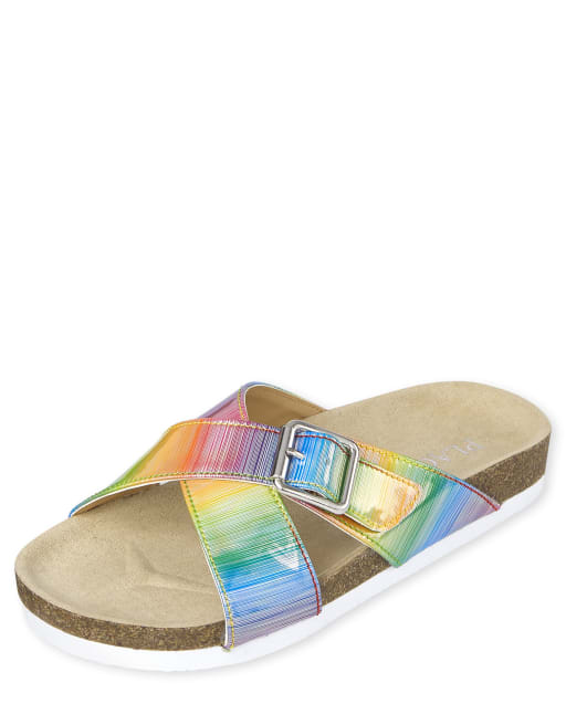 Children's place rainbow sandals new arrivals