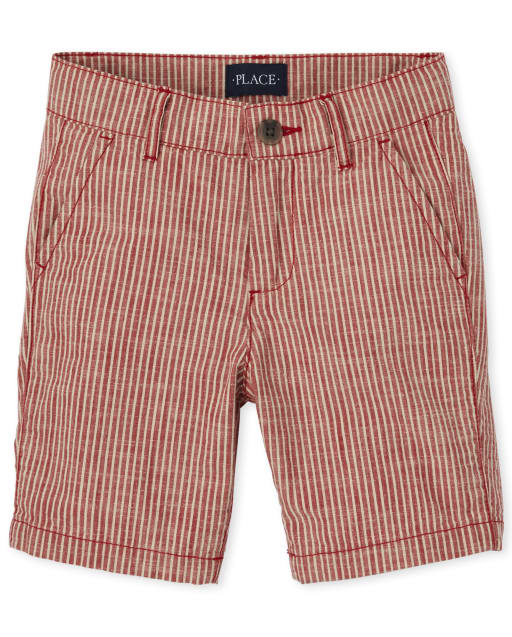 Boys striped on sale shorts