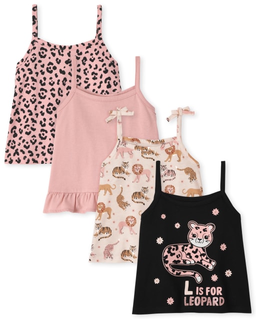 [babylclub] Pink leopard raglan t /追跡付 43077 - Print Size 8