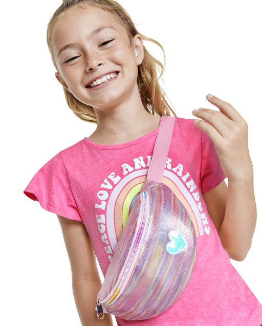 Girls Rainbow Fanny Pack MULTI CLR The Children s Place