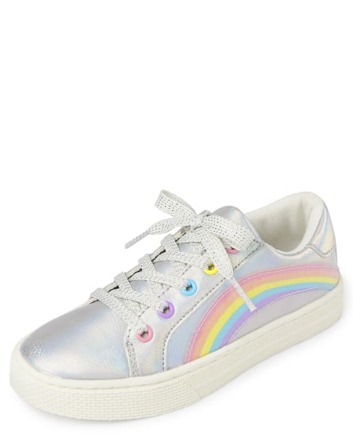Children's place rainbow shoes hotsell