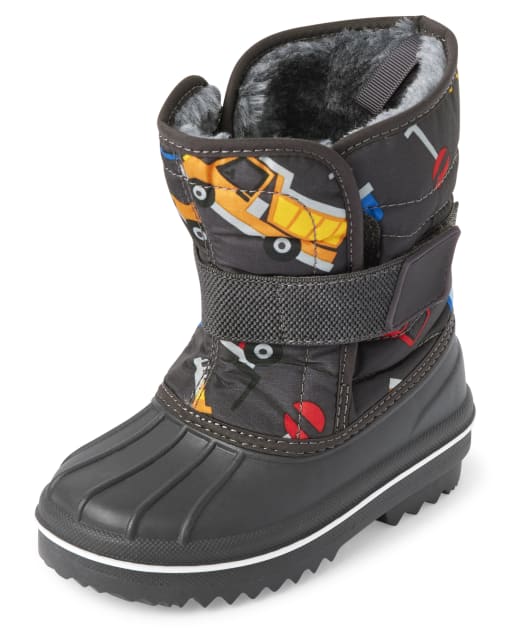 Boys snow boots size 10 hotsell