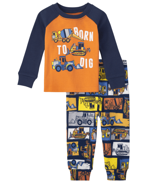 Construction pajamas 4t online